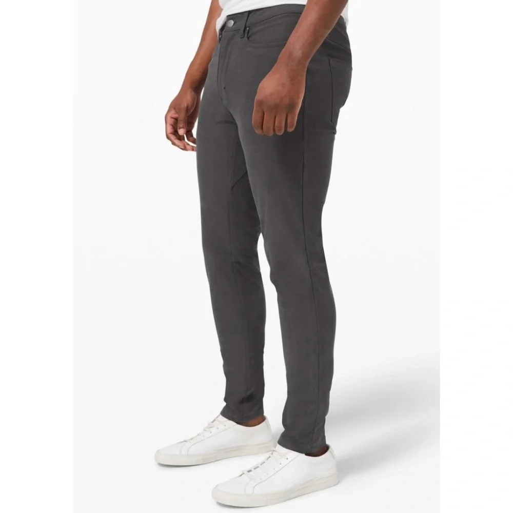 Lululemon ABC Pant Skinny 33" Utilitech in Graphite Grey - Picture 1 of 7